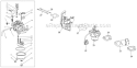 Carburetor Diagram and Parts List for 31AM63KE701 2011 Yard Man Snow Blower